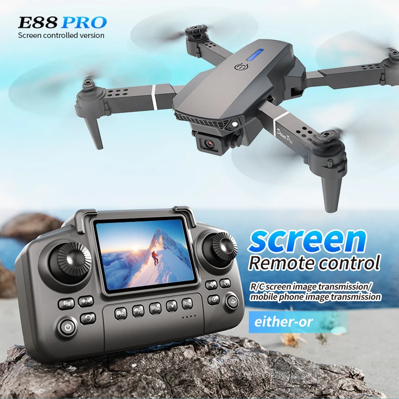 Professional E88 PRO Drone wit - Drone Camera 4K review and price